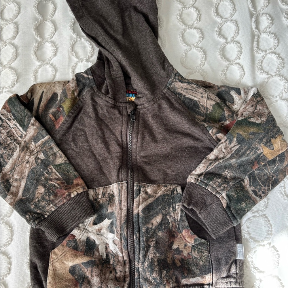 Wonder Nation Brown Camo Hoodie - Picture 1 of 6